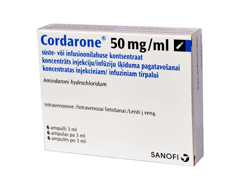 Кордарон Раствор Для Внутривенного Введения – Telegraph