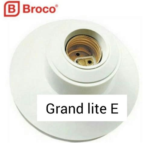 Jual Fitting Plafon LUX BROCO 12101 Fitting Lampu LUX BROCO Plafon