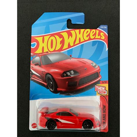 Hot Wheels Toyota Supra Vermelho Mainline 2022 Cartela Lacrada Shopee Brasil