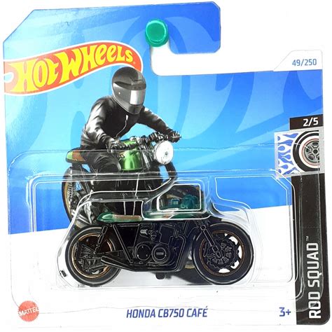 HOT WHEELS HONDA CB CAFE HW ROD SQUAD NOWY Cena Opinie Samochody I