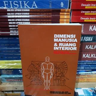 Jual Buku Dimensi Manusia Dan Ruang Interior Shopee Indonesia