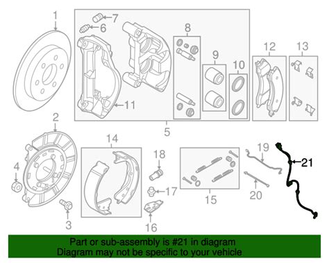 2016 2018 Nissan TITAN XD Rear Speed Sensor Driver S Side LH 47901