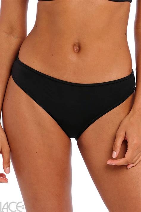 Freya Swim Jewel Cove Bikini Classic Brief Plain Black Lace Lingerie