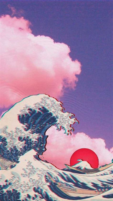 Glitchy aesthetic Japanese waves, wcd 2020 05 29 HD phone wallpaper ...