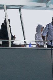 Demi Rose In Bikini Getting Off A Luxury Yacht In Ibiza May Celebmafia