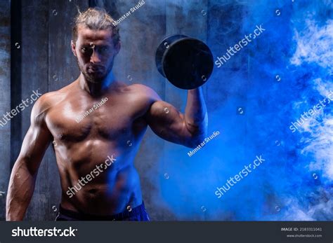 Attractive Tall Muscular Bodybuilder Naked Torso Stock Photo Shutterstock