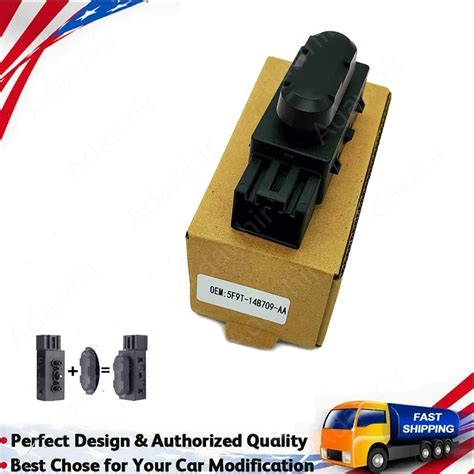 Nuevo Interruptor De Ajuste De Asiento Eléctrico 5f9t 14b709 Aa Para Ford Explorer F150