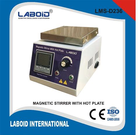 Digital Magnetic Stirrer With Hot Plate Manufacturers In India Exporters Laboid