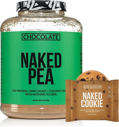 Amazon Gluten Free High Protein Bundle Lb Chocolate Naked Pea Protein And Chocolate Chip