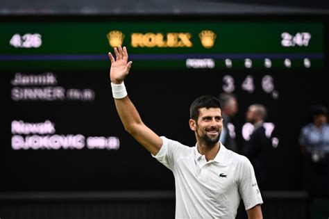 Djokovic Bate Sinner E Encara Alcaraz Na Final Em Busca Do T Tulo Em