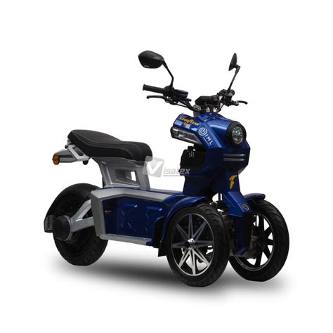 Skuter Elektryczny Trójkołowy Double Lithium Itank 2000w Iamelectric Visatex Skutery