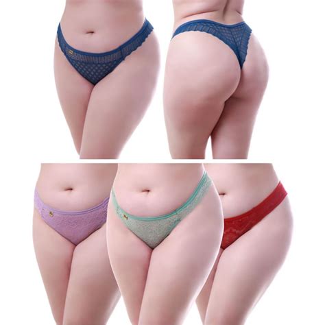 Calcinhas Sexy Plus Size Vida Store Lingerie Tanga Fio Lisa Em Renda Sensual Langerie Shopee