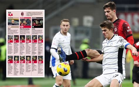 Gds Milan Player Ratings For Atalanta Loss Several Key Players Struggle