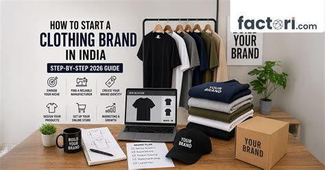 start  clothing brand  india step  step  guide