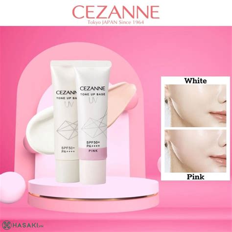 Kem Lót Cezanne Chống Nắng Pink Nâng Tông Sáng Hồng 30g Hasaki vn