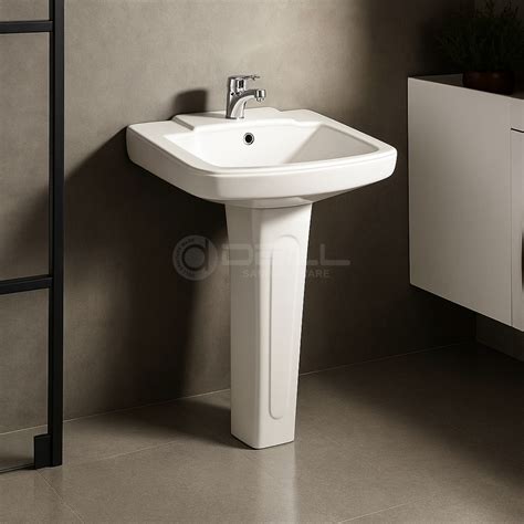 dell super wash basin pedestal dell sanitary ware sanitary fittings