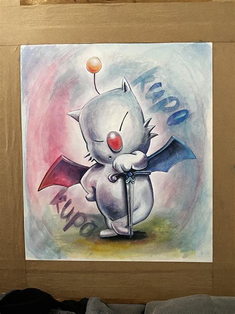 moogle art   rfinalfantasy