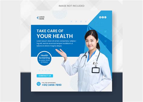 Healthcare Social Media Template Graphic by Creative_View · Creative