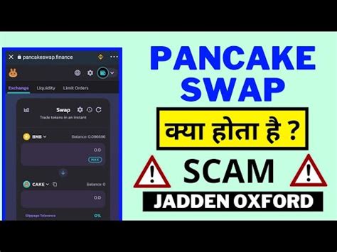 Pancakeswap Swap Most Key Points Pancake Swap Hindi Tutorial