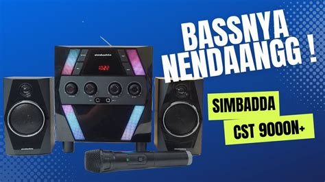 Speaker Bluetooth Mega Bass Simbadda Cst N Review Test Audio