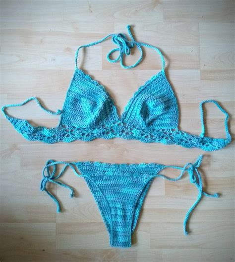 Bikini gehäkelt Häkelbikini Brasil Etsy de