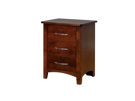 Metro 3 Drawer Night Stand Sahara Furniture Manufacturing