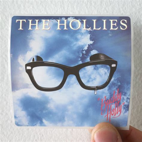 Buddy Holly Gold Album Cover Sticker