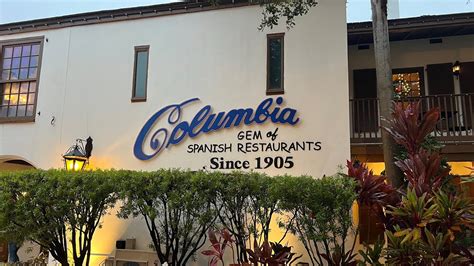 The Columbia Restaurant In St Augustine FL Famous 1905 Salad