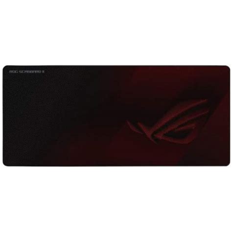 Asus Rog Strix Scabbard Ii Gaming Mouse Pad Black Red