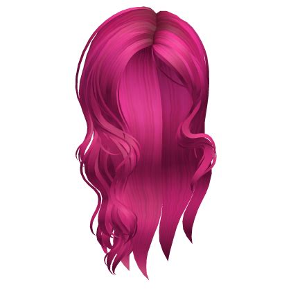 Voluminous Wispy Wavy Blowout Hot Pink Roblox