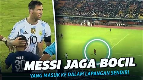 Respect La Pulga Lihatlah Bagaimana Messi Memperlakukan Bocah Yang