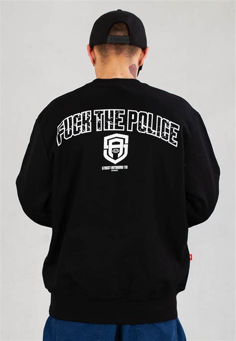 Bluza Street Autonomy Fuck Czarna