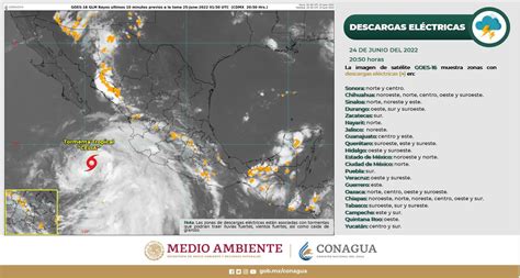 Conagua Clima On Twitter ⚡️ Actualización De Las Zonas De México Que