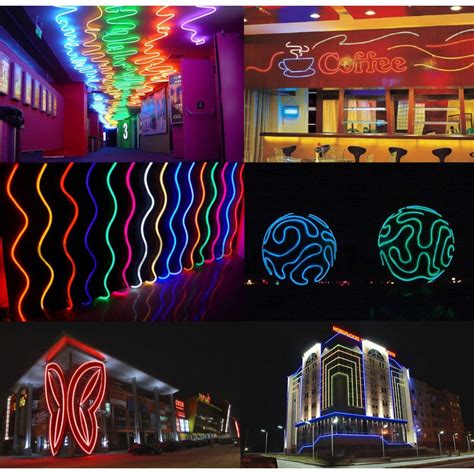 Светодиодная неоновая лента 12 вольт + улучшенный блок от сети 220В 5м ...