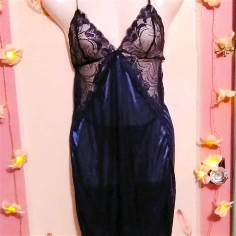 Niubia Intimates Sleepwear Niubia M Sexy Nighty Slip Dress Lingerie Set W Panty Poshmark