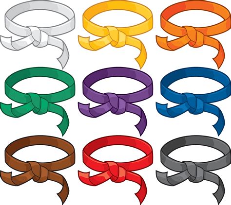 martial art karate belts 3