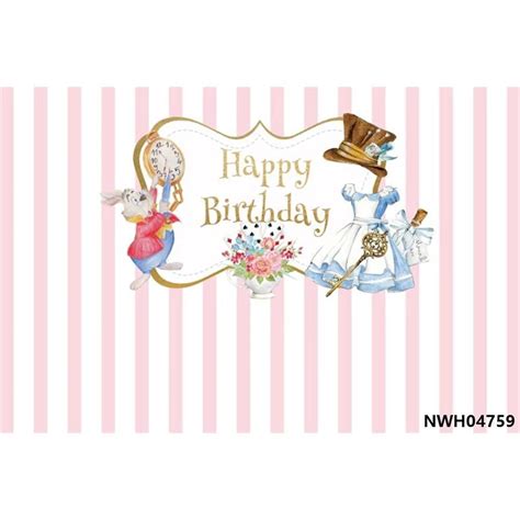 Baby Shower Backdrops Blue Sky White Clouds Bear Hot Air Balloon Stripes Customized Photography