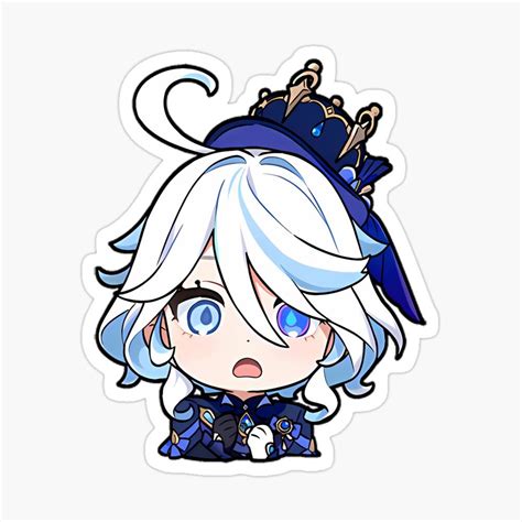 furina sticker png furina chibi png transparent furina genshin