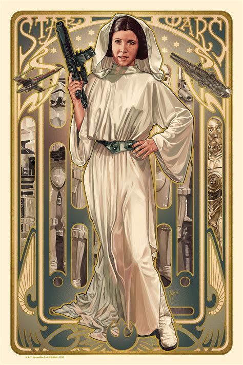 Princess Leia Organa by Juan Carlos Ruiz Burgos | Leia star wars, Star