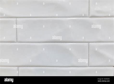 White Uneven Handmade Wavy Extra Long Subway Tile For A Backsplash