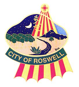 roswell logo  city pin