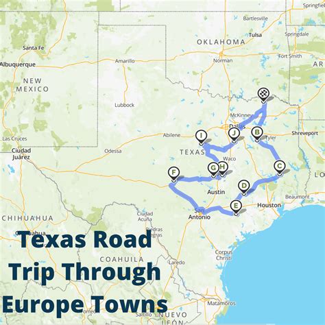 Texas Road Trip Through Europe Towns - Texas Kids Adventures