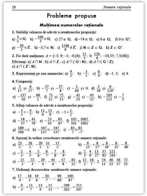 Matematic Pentru Clasa A Vii A Exerci Ii Probleme Teste Editura Sigma