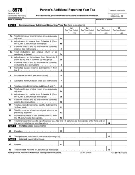 Irs Form 8978 Fill Out Sign Online And Download Fillable Pdf