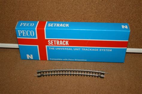Peco Setrack St 16 No3 Radius Standard Curve N Gauge Wellingborough