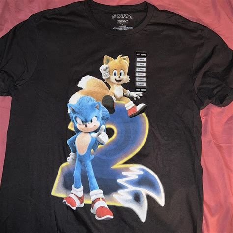 Hot Topic Women S Blue And Black T Shirt Depop