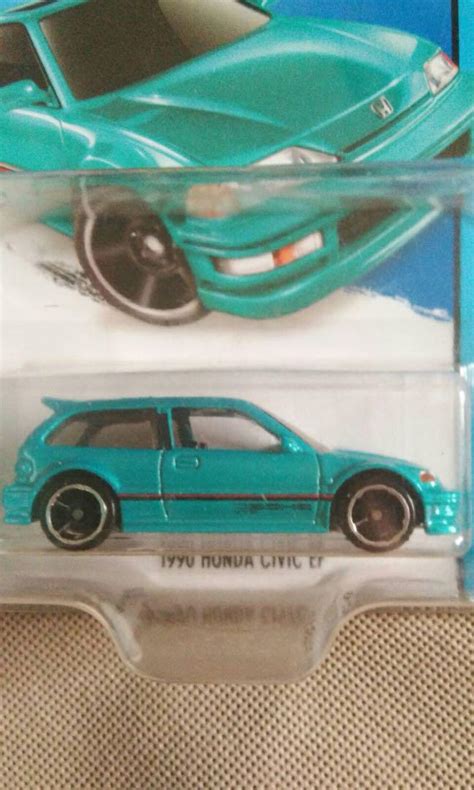 Hot Wheels Honda Civic Ef Teal Hotwheels Hobbies Toys Toys Games On Carousell
