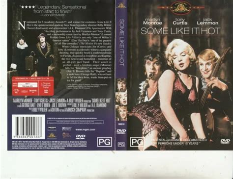 SOME LIKE IT Hot Marilyn Monroe Movie DVD PicClick AU