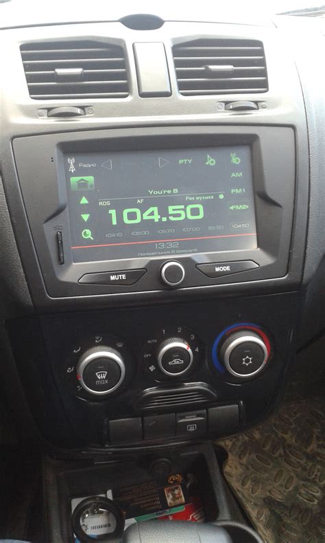 ММС 2190 и новая панелька климатики — Lada Калина Универсал (2G), 1,6 л ...