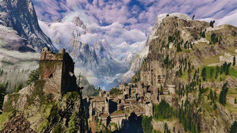 The Witcher Wild Hunt Kaer Morhen Video Games Wallpapers Hd